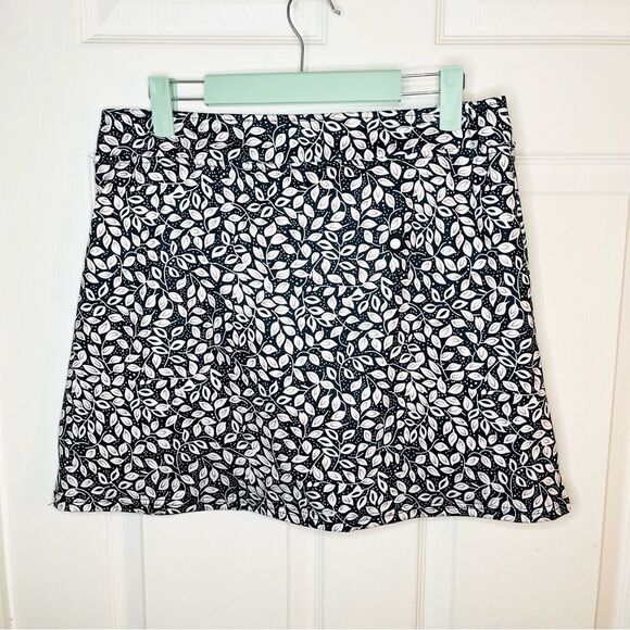 Oyamiki Active Athletic Skort Skirt Lightweight Gold Tennis Skirt Navy White M - Picture 11 of 13